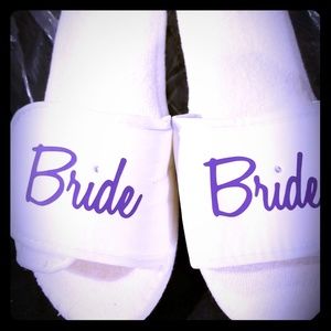 Bridal slippers